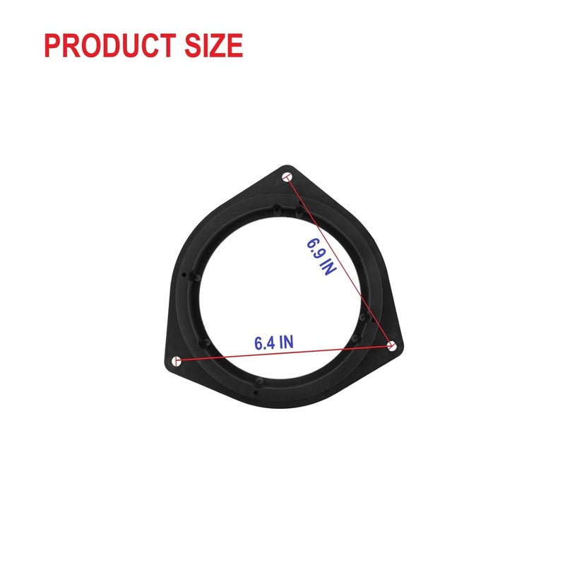 YOUYIEN محولات مكبرات الصوت YOUYIEN 6.5" للسيارات لتويوتا - Image 4