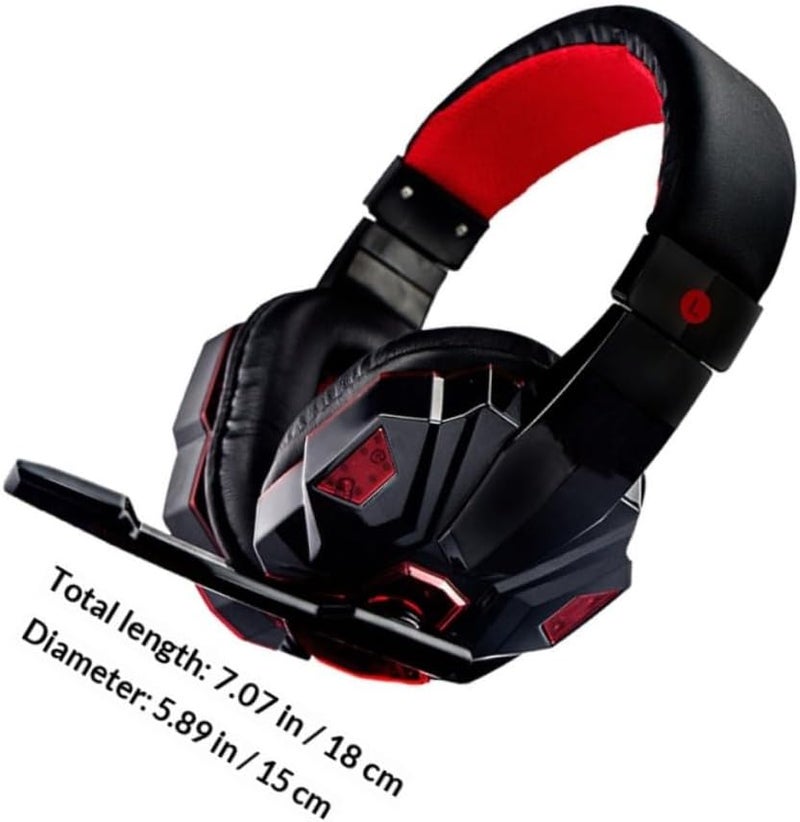 Cross-location transit friendly build Toddmomy Wired Stereo Gaming Headset Over Ear Headphone with Mic and LED Light, Compatible with Game Consoles, Tablets, and PC for Gamers Globally trusted affordable quality Global assorted color picks Budget global standard quality Newly stocked local goods Modern look Easy transit optimized build Stable inert material Daily use improved quality Fade proof Polished safe edge Remote area delivery Shop & home all-space compatible Global standard processed material Season change compatible build Minimal design Sand resistant Gulf climate upgraded quality Local & cross border ship compatible Non sticky surface Salt resistant coating Fine detail N/S/C nationwide deliver Freeze crack proof All-in-one local deliver plan - Image 2