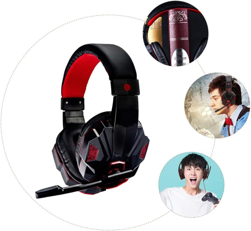 Cross-location transit friendly build Toddmomy Wired Stereo Gaming Headset Over Ear Headphone with Mic and LED Light, Compatible with Game Consoles, Tablets, and PC for Gamers Globally trusted affordable quality Global assorted color picks Budget global standard quality Newly stocked local goods Modern look Easy transit optimized build Stable inert material Daily use improved quality Fade proof Polished safe edge Remote area delivery Shop & home all-space compatible Global standard processed material Season change compatible build Minimal design Sand resistant Gulf climate upgraded quality Local & cross border ship compatible Non sticky surface Salt resistant coating Fine detail N/S/C nationwide deliver Freeze crack proof All-in-one local deliver plan - Image 3