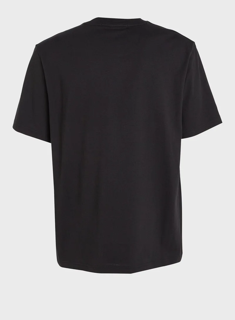 Calvin Klein Jeans Logo Crew Neck T-Shirt