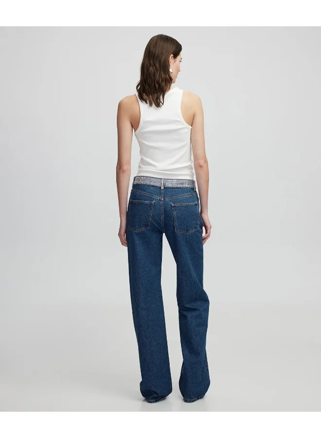 Ipekyol Wide-Leg Jeans With Rhinestones
