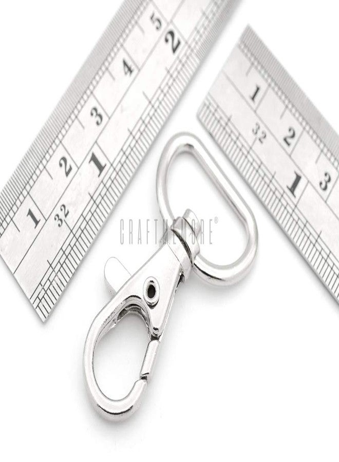 CRAFTMEMORE مجموعة من 20 مشبكًا كلاسيكيًا من CRAFTMEmore، مزودة بخطافات زناد دوارة على شكل مخلب جراد البحر، مناسبة لحزام 3/4 بوصة (نحاس عتيق). - Image 5