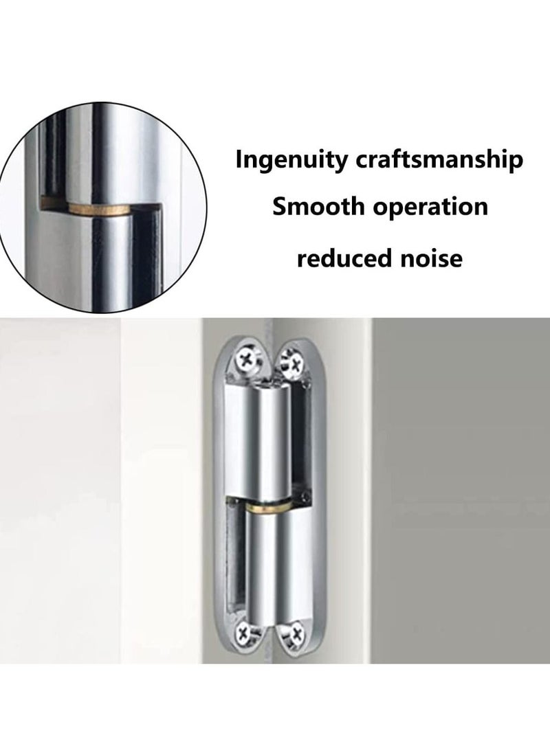 Cabinet Hinges, Zinc Alloy Renovation Detachable Hinge, H-Shape Rotate Hinges for Window Cupboard Room Kitchen Garden Doors 2 Pcs