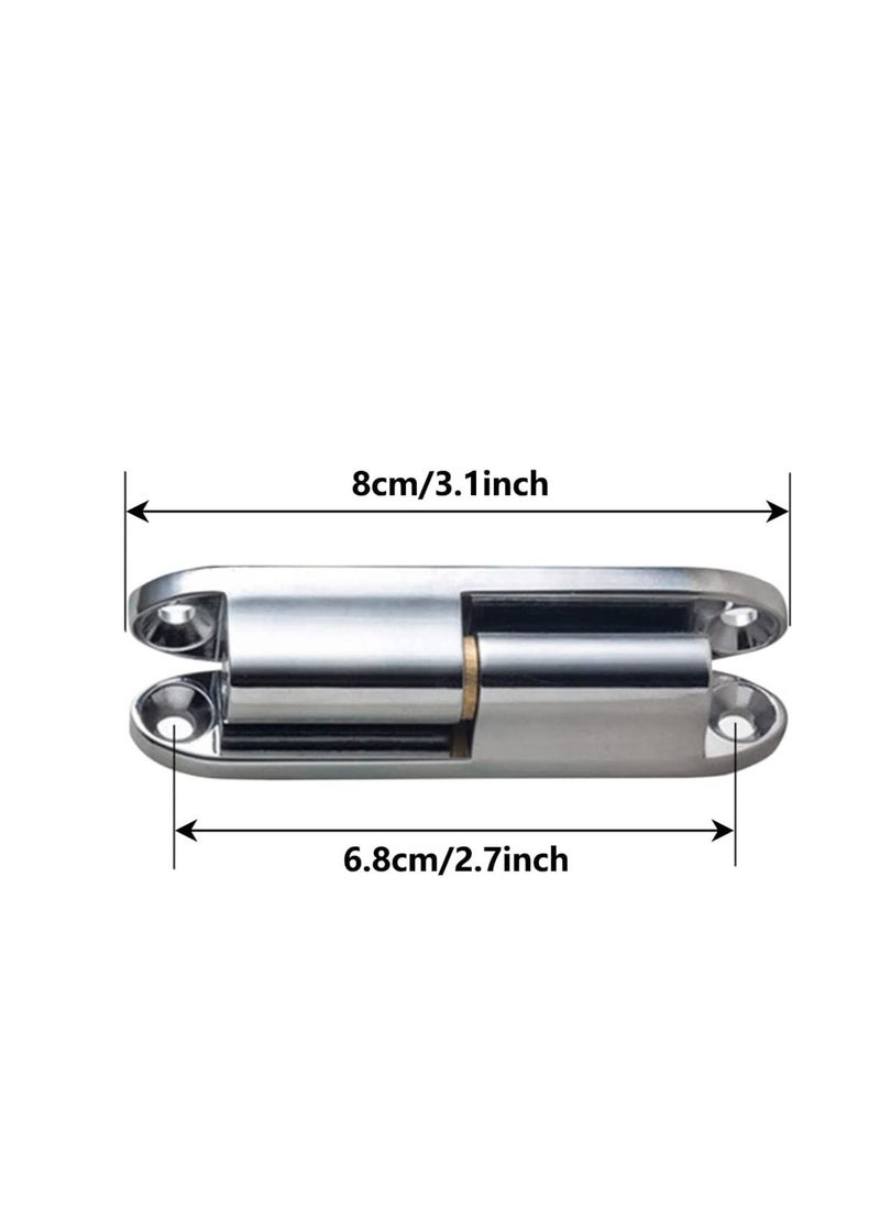 Cabinet Hinges, Zinc Alloy Renovation Detachable Hinge, H-Shape Rotate Hinges for Window Cupboard Room Kitchen Garden Doors 2 Pcs