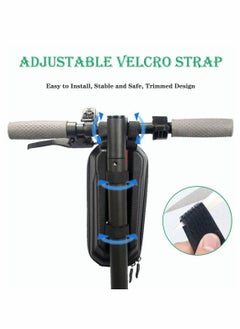 Y&D Electric Scooter Handlebar Bag, EVA Multi-Purpose Waterproof Storage Large Capacity Front Tube Hard Shell Bag for Scooter/Electric Bike/Bicycle/Motorcycle  - Image 5