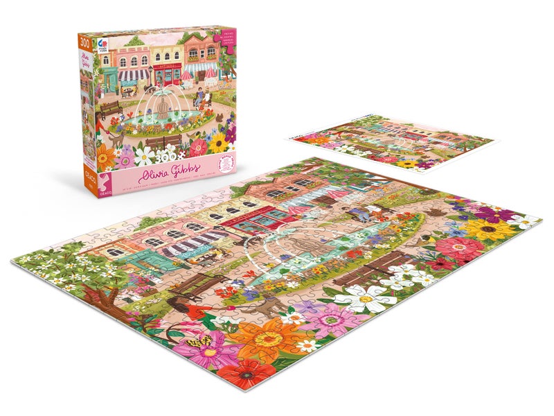 Ceaco - Olivia Gibbs - Town Park - 300 Piece Jigsaw Puzzle - Image 4