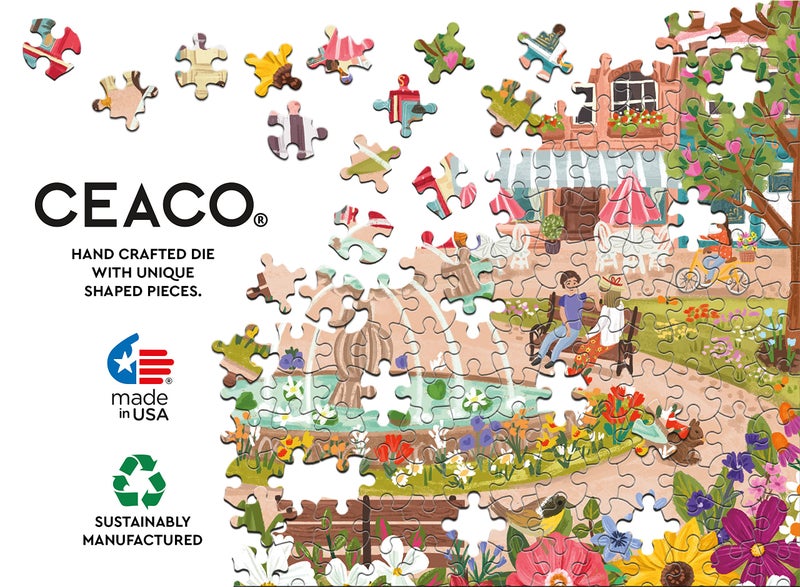 Ceaco - Olivia Gibbs - Town Park - 300 Piece Jigsaw Puzzle - Image 5