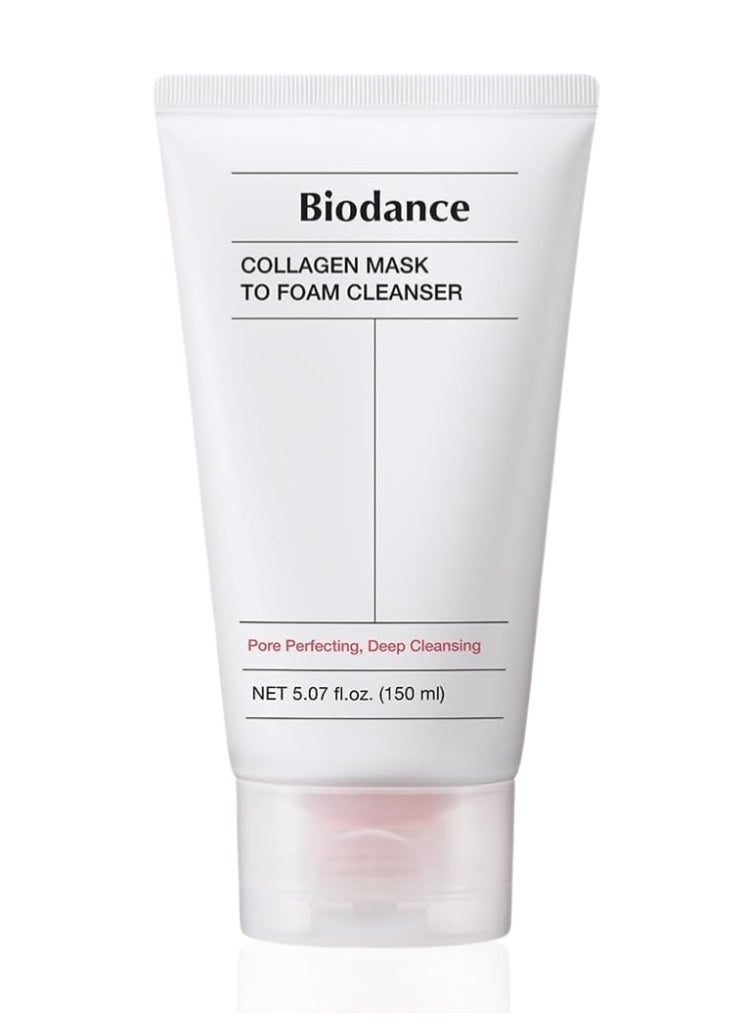 Biodance Collagen Mask to Foam Cleanser for Deep Cleansing, Hydration & Smooth Korean Skincare - Image 1