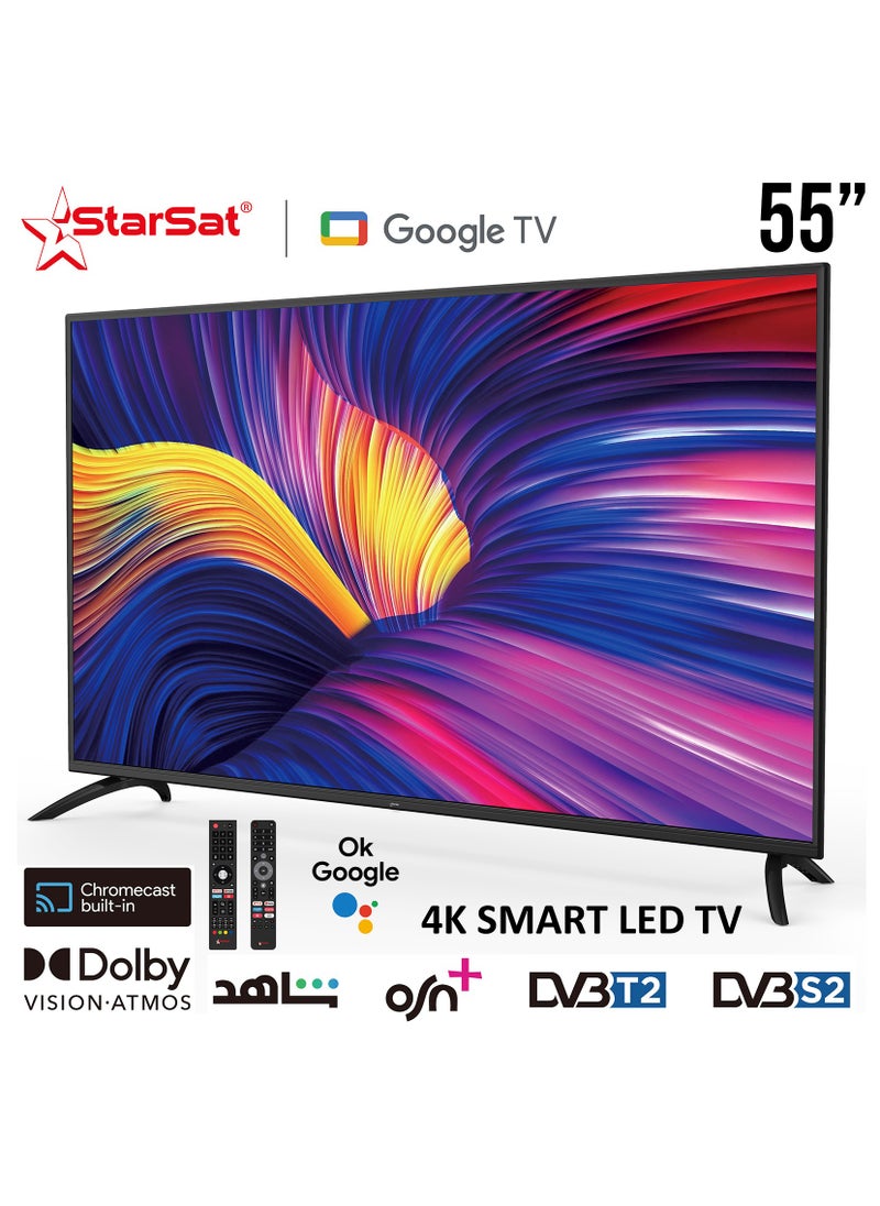 StarSat - 55-Inch Ultra HD 4K Smart TV With Google Integration - Image 1