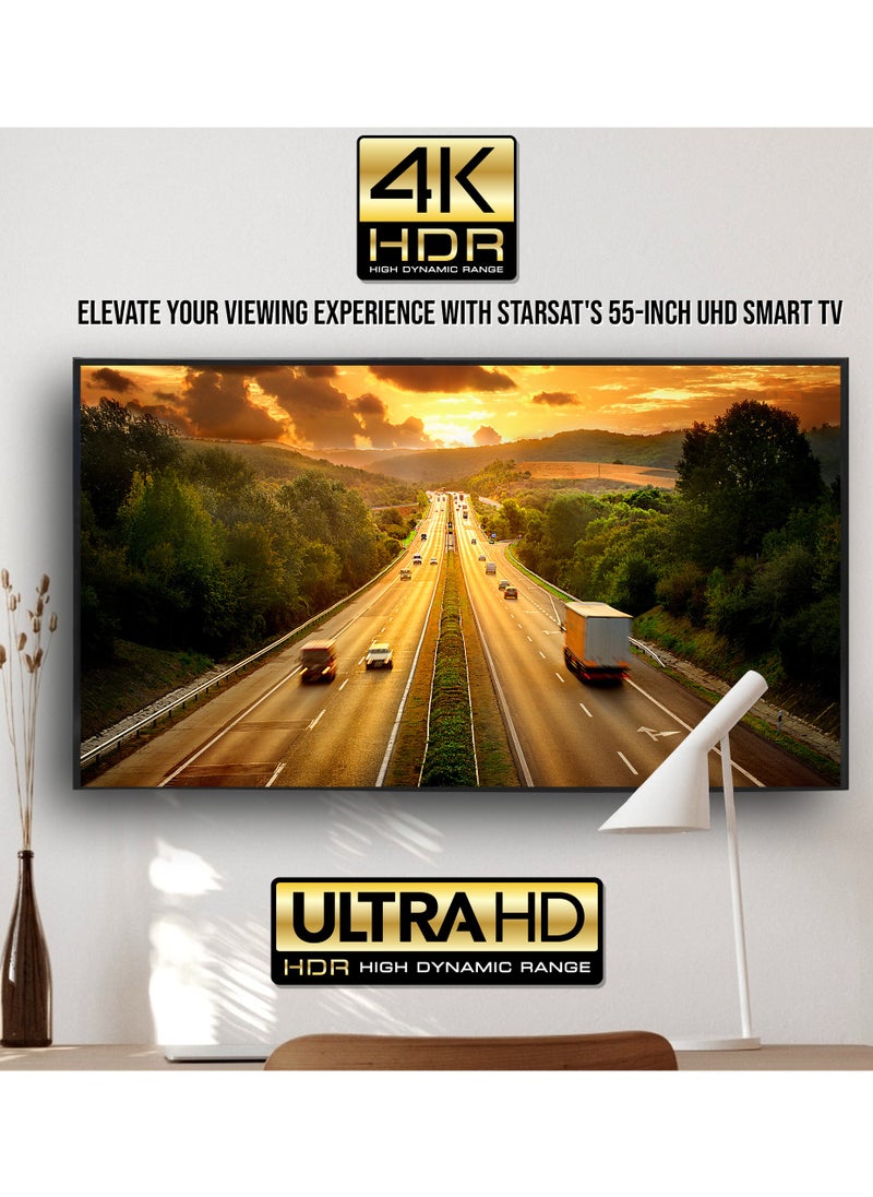 StarSat - 55-Inch Ultra HD 4K Smart TV With Google Integration - Image 1