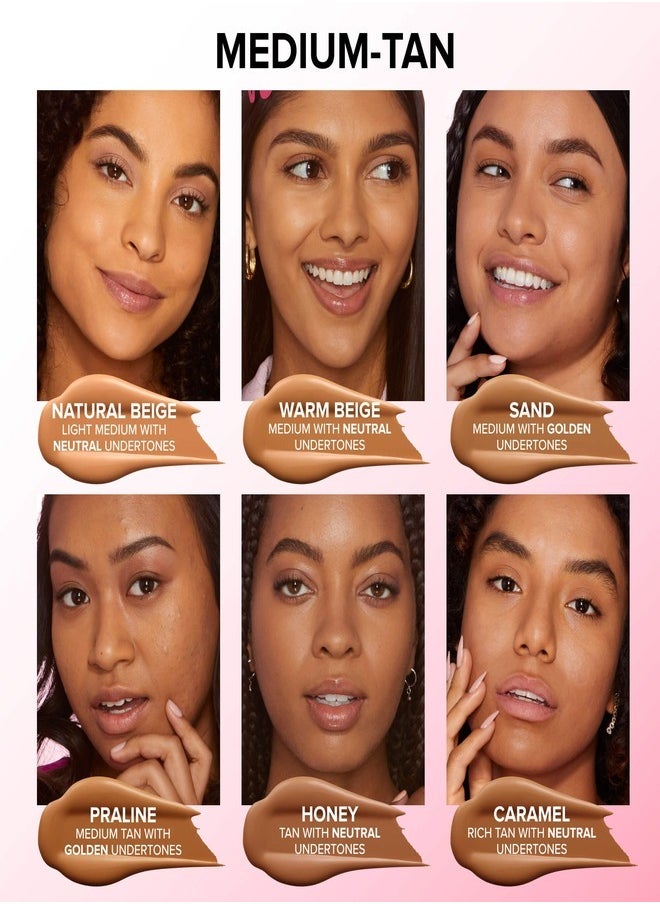 Too FacedCosmetics - TOO FACED Born This Way Soft Matte Foundation Sand - Medium With Golden Undertones 30ml - Image 1