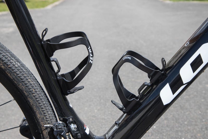 ZEFAL Pack Spring Black - Pack de Deux Porte Gourde pour Votre Cadre - Porte Bidon Velo Léger et Durable pour Vélo de Route et VTT - Black - Image 2