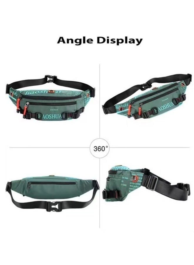 Crossbody Bag,Fanny Pack Belt Waist Bag For Men Women,Unisex Waterproof Pack With Adjustable Strap,Running Pack,Travel Bag,Chest Sling Shoulder Bag For Hiking Cycling Running Outdoor - Image 4