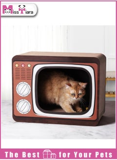 Cardboard Cat Scratcher Lounge and Bed-Durable, Lightweight, and Fun (Television)