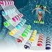Annil 6 Pack Inflatable Pool Floats Adult Size Water HammockWater Floaties for Adults4in1 MultiPurpose Pool Floating ToysPool Rafts Lounge Chairs Floatiesfor Adults Vacation Fun and Rest - Image 3