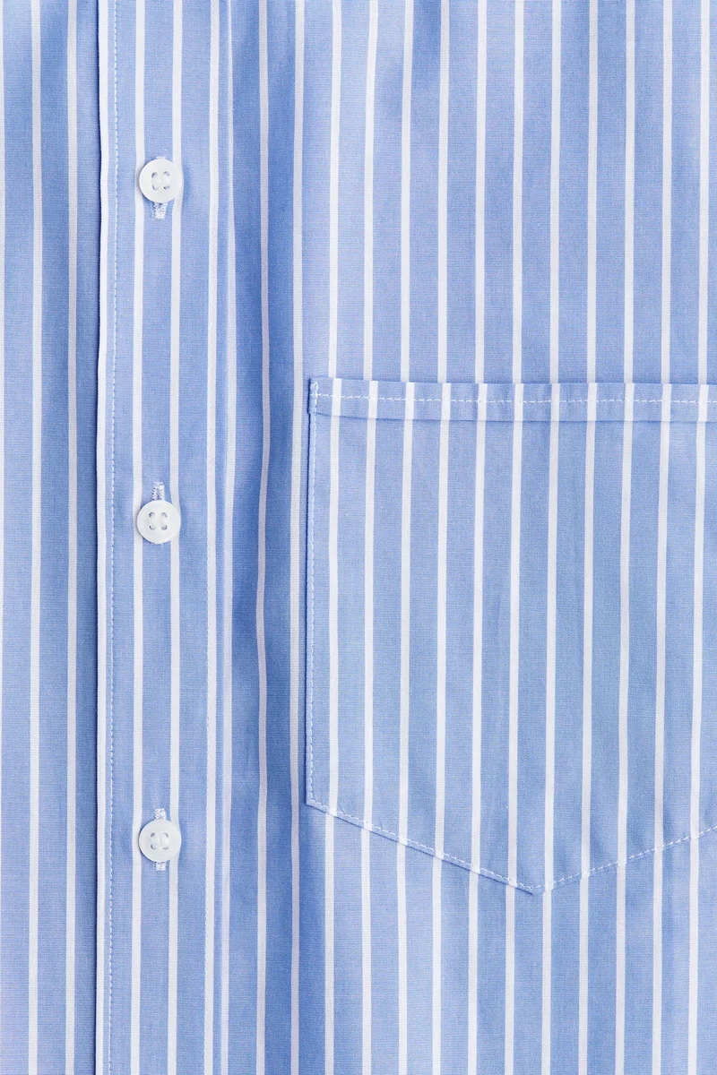 H&M Loose-Fit Cotton Shirt