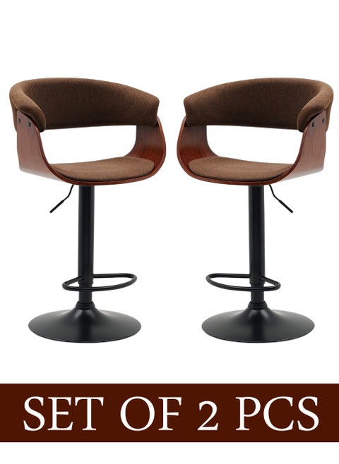 Set of 2 Pieces Modern Counter Height Barstool