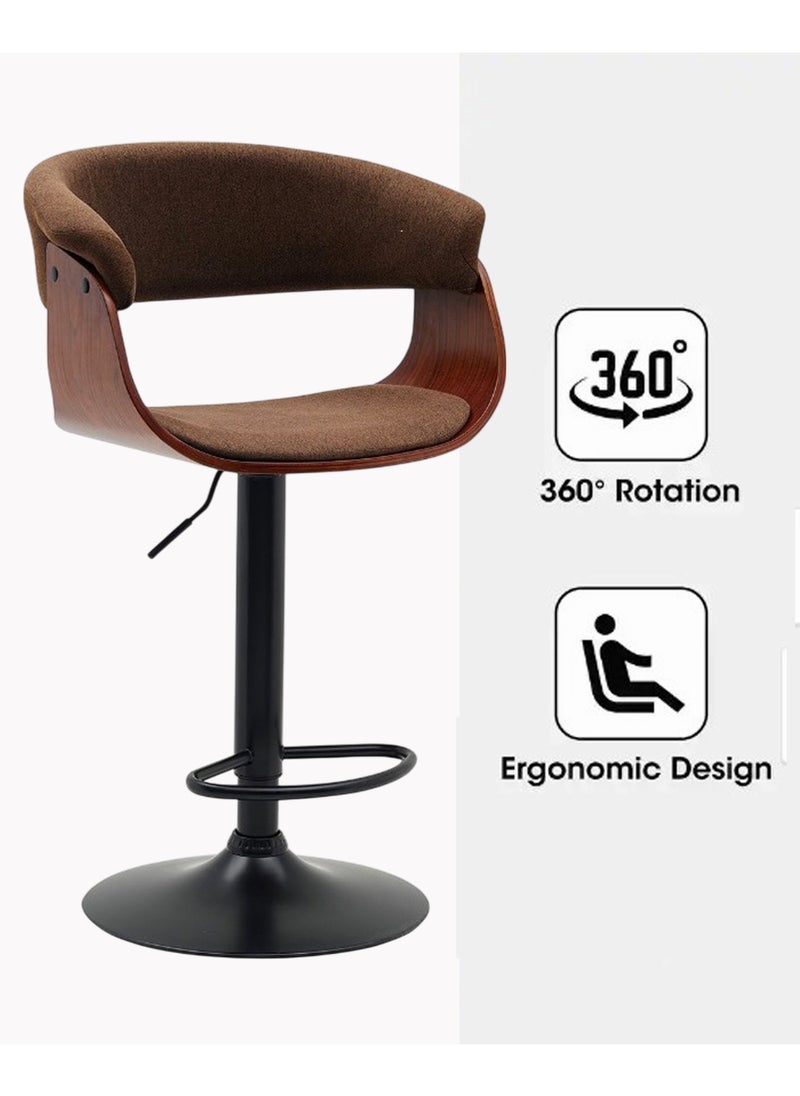 Set of 2 Pieces Modern Counter Height Barstool