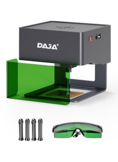 DAJA DJ6 Laser Engraver DIY Marking Portable Engraving Machine for DIY Handcraft Logo Mark Printer 80x80mm Carving Area Support Wireless Mobile Connection Wood Ceramics Kraft Papers Leathers Plastic  - Image 1