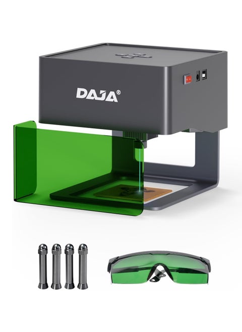 DJ6 Laser Engraver DIY Marking Portable Engraving Machine for DIY Handcraft Logo Mark Printer 80x80mm Carving Area Support Wireless Mobile Connection Wood Ceramics Kraft Papers Leathers Plastic