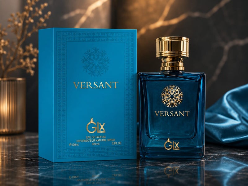 GLX Versant Eau De Parfum for Men – 100ml | Long Lasting Fresh Mint Vanilla Woody Fragrance – Versace Eros - Image 2
