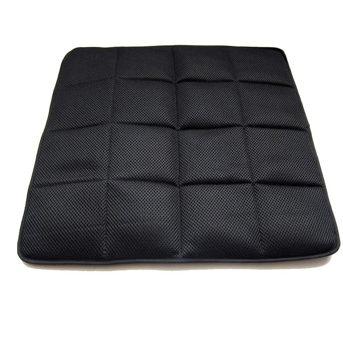 Natural Bamboo Charcoal NonSlip Seat Cushion 177 177 Home Office Car Chair Cover Pad Mat Pack of 1Black