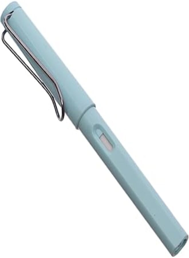 IMAX Forever Lasting Colored Pencil Endless Breakage and Sharpened with Built-In Eraser for Coloring and Drawing - Baby Blue 