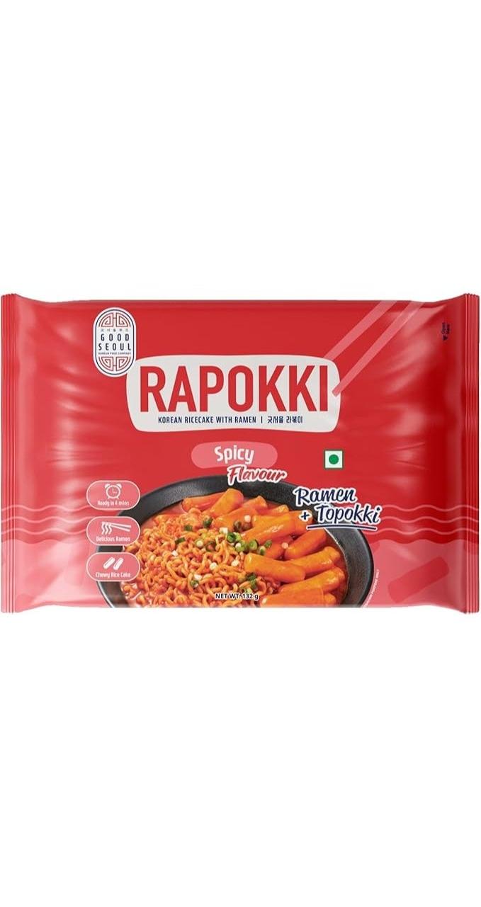 Good Seoul Rapokki Original  - Korean Rice cake -  133g - Image 1