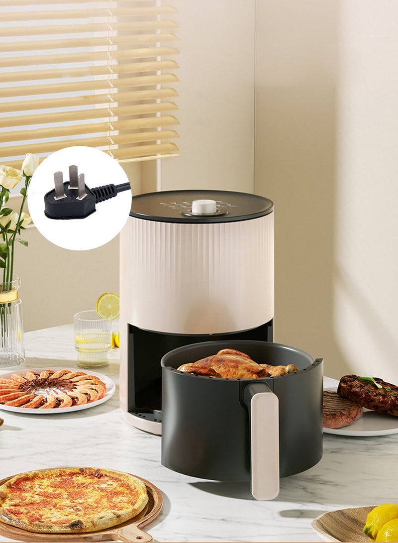 Beirui 4.5 Liter Large Capacity Air Fryer, 800 Watts, Knob Control, Fast Hot Air Circulation for Frying, Grilling, Roasting and Baking  - Image 1
