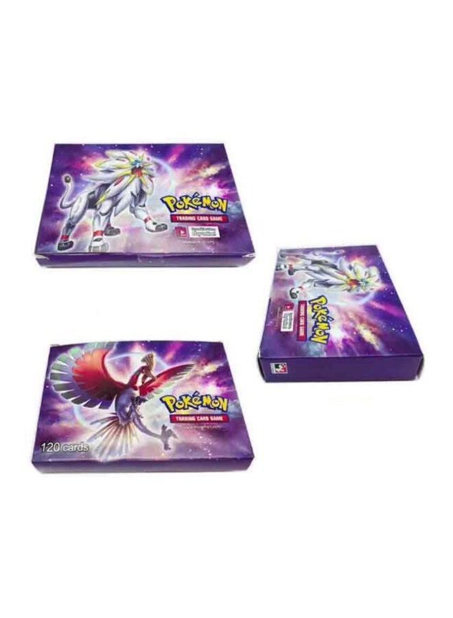 NIBEMINENT 120-Piece Pokemon Trading Card Game Set