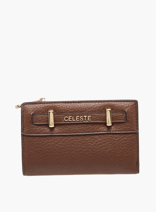 Celeste Textured Bi-Fold Wallet