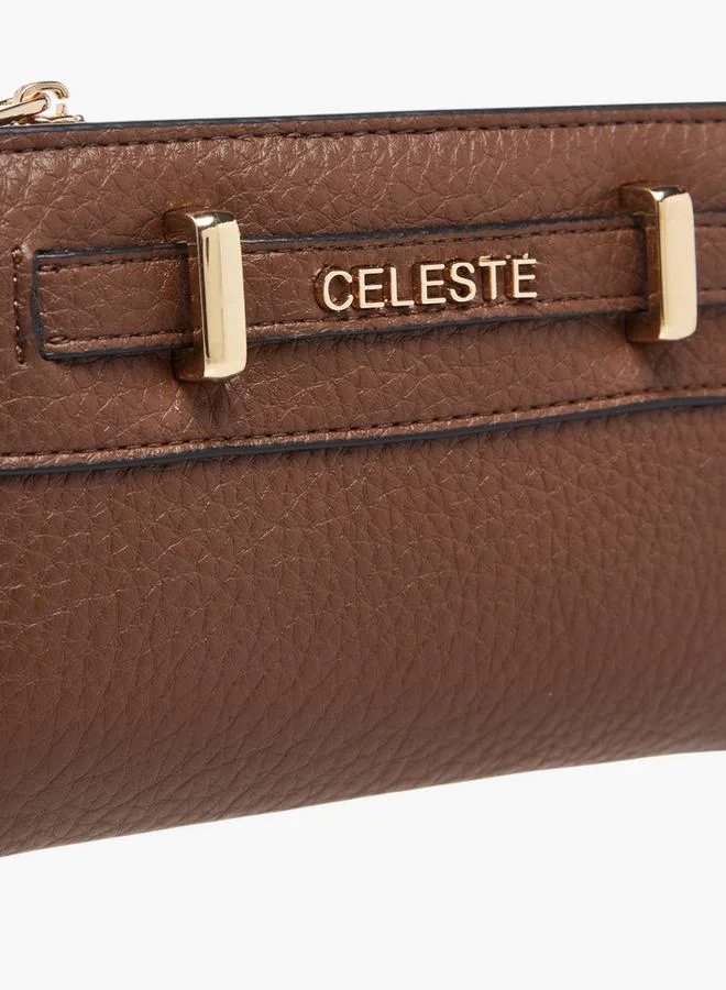 Celeste Textured Bi-Fold Wallet