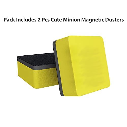 STORE 2508 Magnetic Dry Erase Whiteboard Markers & Whiteboard Dusters Multicolour Pack of 8 - Image 3