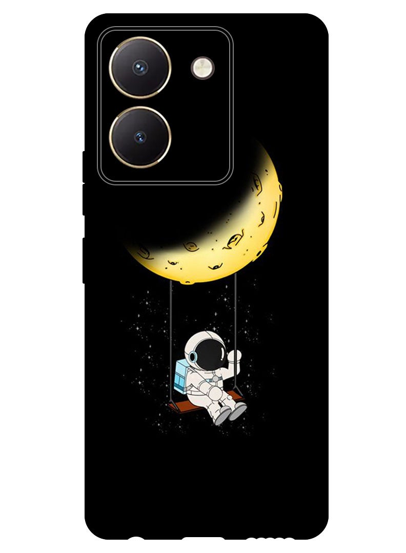 Theodor Protective Case Anti Scratch Shock Proof Bumper Cover For Vivo Y27s Astronaut Hanging - Image 1