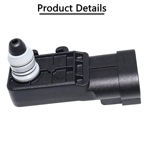 KEJSTED Fuel Tank Pressure Sensor 13502903 AS500 Compatible with Buick Chevrolet Impala Silverado Equinox Cobalt Cadillac GMC Sierra Yukon Hummer Pontiac G6 Saturn Saab 0261230162 5S13821 SU15227 - Image 3