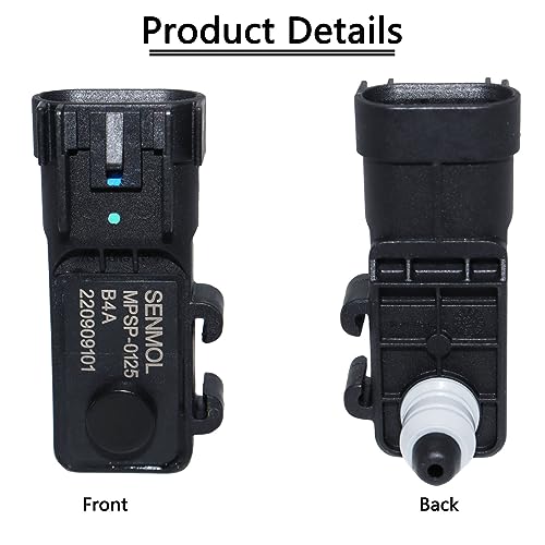 KEJSTED Fuel Tank Pressure Sensor 13502903 AS500 Compatible with Buick Chevrolet Impala Silverado Equinox Cobalt Cadillac GMC Sierra Yukon Hummer Pontiac G6 Saturn Saab 0261230162 5S13821 SU15227 - Image 5