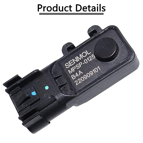 KEJSTED Fuel Tank Pressure Sensor 13502903 AS500 Compatible with Buick Chevrolet Impala Silverado Equinox Cobalt Cadillac GMC Sierra Yukon Hummer Pontiac G6 Saturn Saab 0261230162 5S13821 SU15227 - Image 4