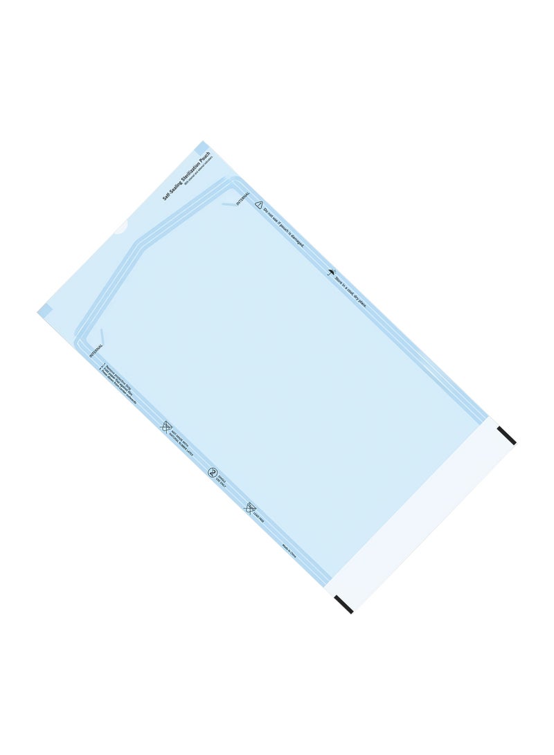 كينغ ماريوت 200 قطعة | أكياس تعقيم ذاتية الختم | ورق طبي وفيلم قابل للتعقيم | متوافق مع البخار و EO | مثالي للاستخدام في طب الأسنان والطب والمختبر - Image 5