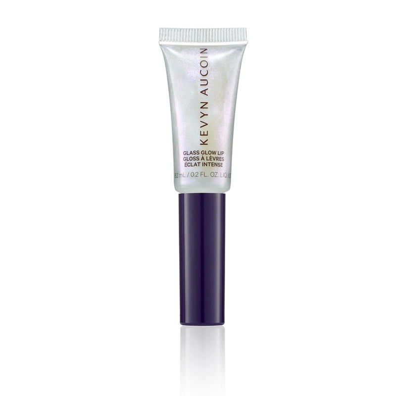 Kevyn Aucoin Glass Glow Lip, Crystal Clear: Multi-purpose lip gloss highlighter. 3D reflective glaze, comfortable wearing, non-sticky. Moisturize, protect, lock in shine. Makeup artist go to. - Image 1