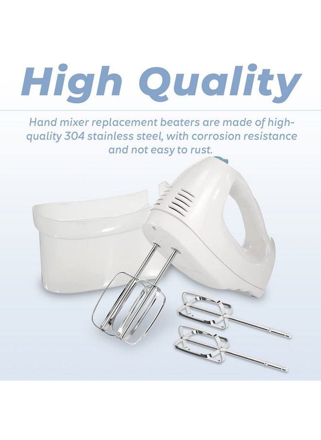 ANTOBLE - Hand Mixer Beaters Attachments Compatible With Hamilton Beach Hand Mixers 62682Rz 62692 62695V 64699 For Replacement Hamilton Beach Mixer Parts Hamilton Beach Series Hand Mixer Replacement Beaters - Image 1