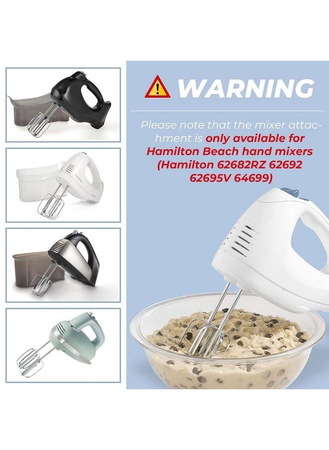 ANTOBLE - Hand Mixer Beaters Attachments Compatible With Hamilton Beach Hand Mixers 62682Rz 62692 62695V 64699 For Replacement Hamilton Beach Mixer Parts Hamilton Beach Series Hand Mixer Replacement Beaters - Image 1