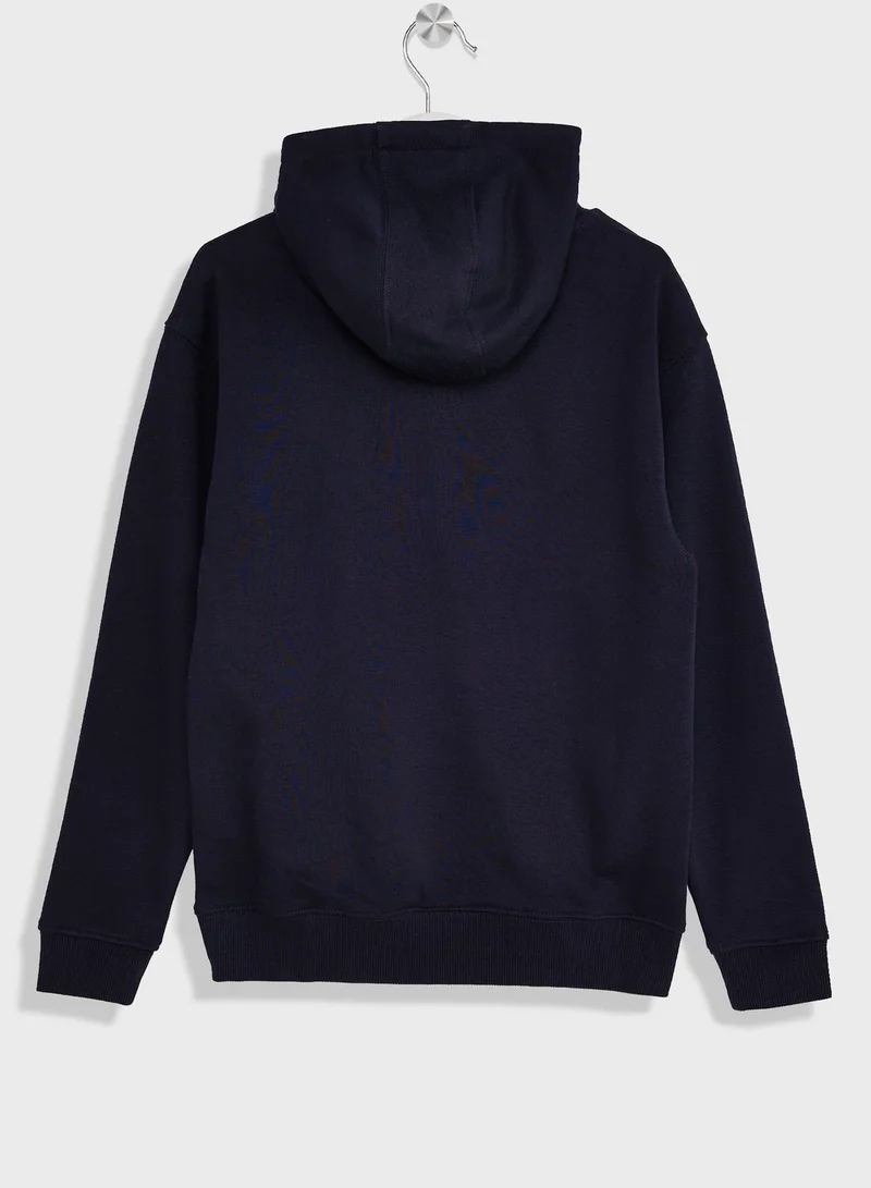 TOMMY HILFIGER Kids Logo Hoodie