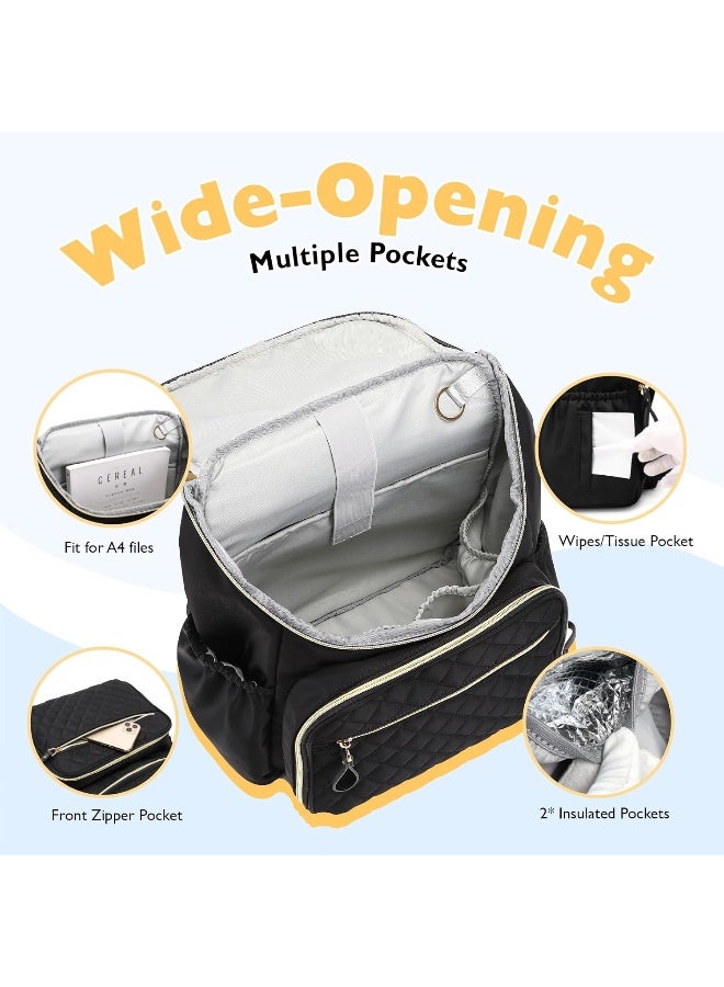 LORADI Large Capacity Diaper Bag Backpack - Image 4