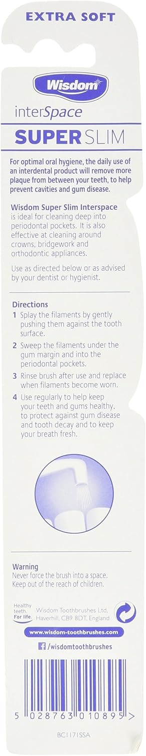 Wisdom Interspace Super Slim Brush Pack of 6 - Image 3