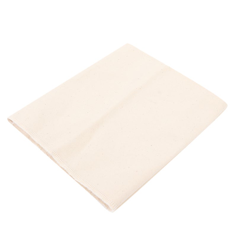 Baking Cloth Mat 47*75cm Natural Cotton - Non-sticky Moisture Prevention Proofing Mat for Bread Baguette Baking - Image 2