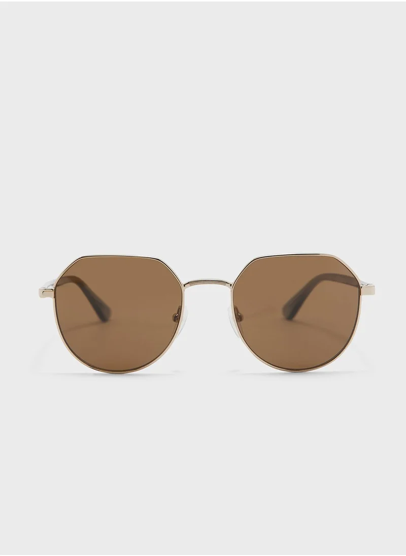 CALVIN KLEIN Pentagon Sunglasses