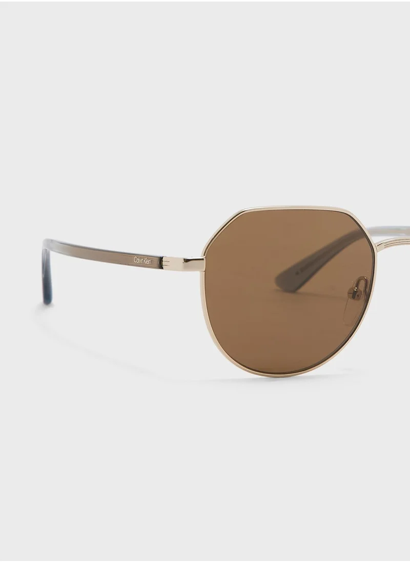 CALVIN KLEIN Pentagon Sunglasses