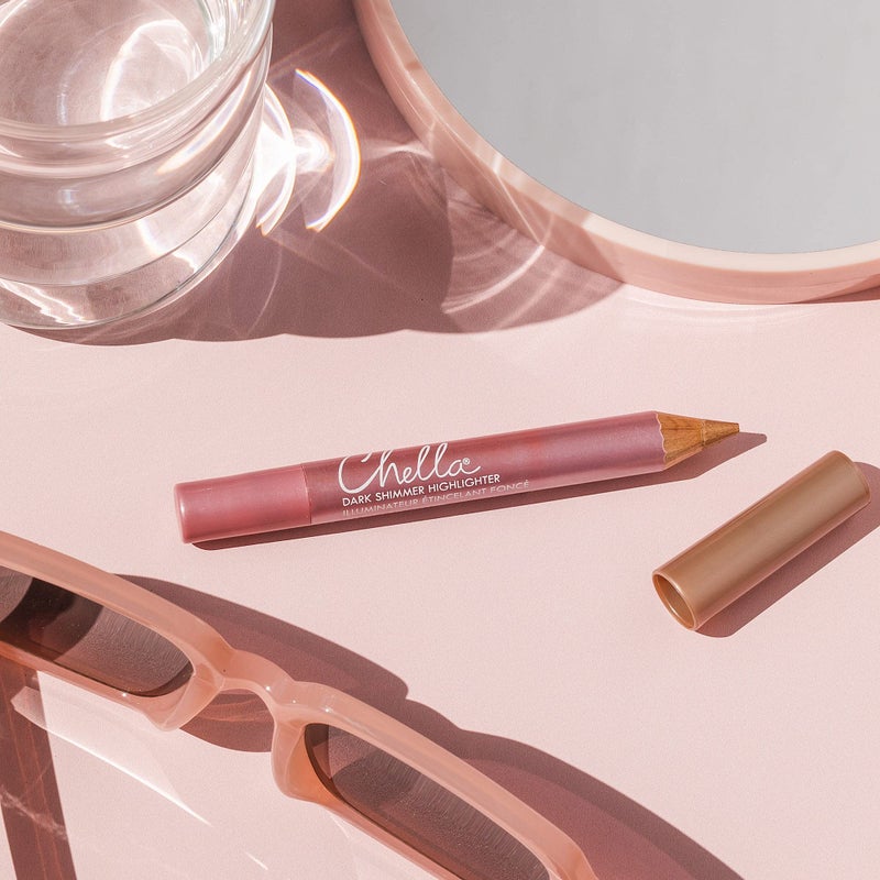 Chella Highlighter Makeup Pencil - Vegan, Cruelty Free, Paraben Free, Gluten Free - Use as a Highlighter, Concealer and Under Eye Liner (Light Shimmer) - Image 5