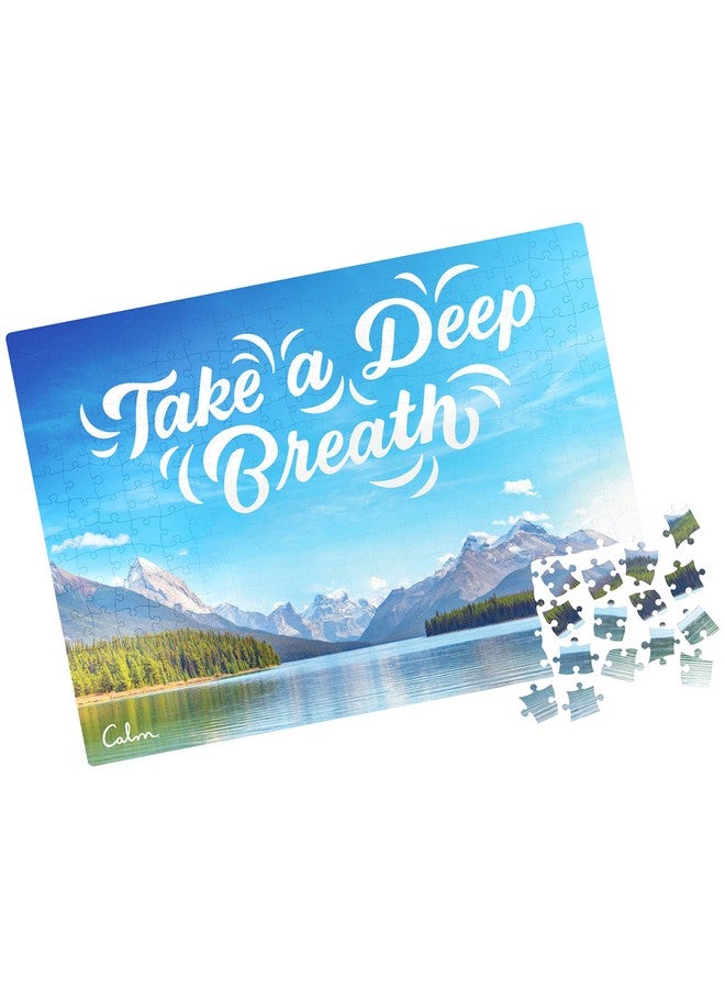 Spin Master Games 300Piece Calm Jigsaw Puzzle For Relaxation Stress Relief And Mood Elevation For Adults And Kids Ages 8 And Up Jasper Lake  - Image 2