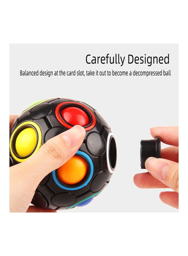 Kidle Decompression Rubik's Cube Infinite Rainbow Ball - Image 2